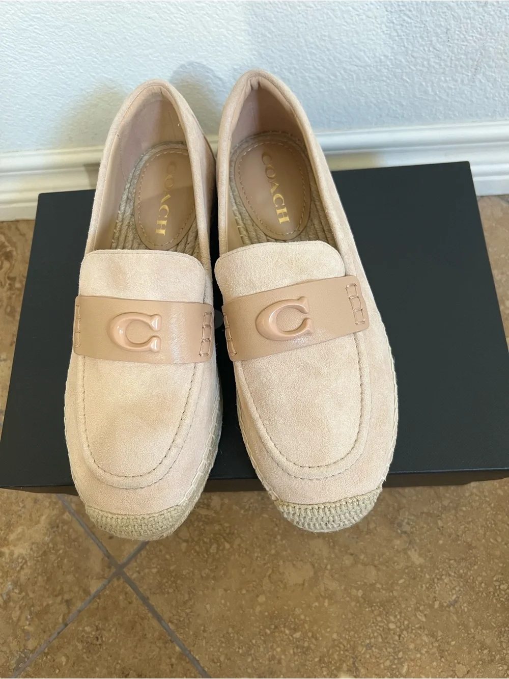 Coach Camilla Suede Espadrilles